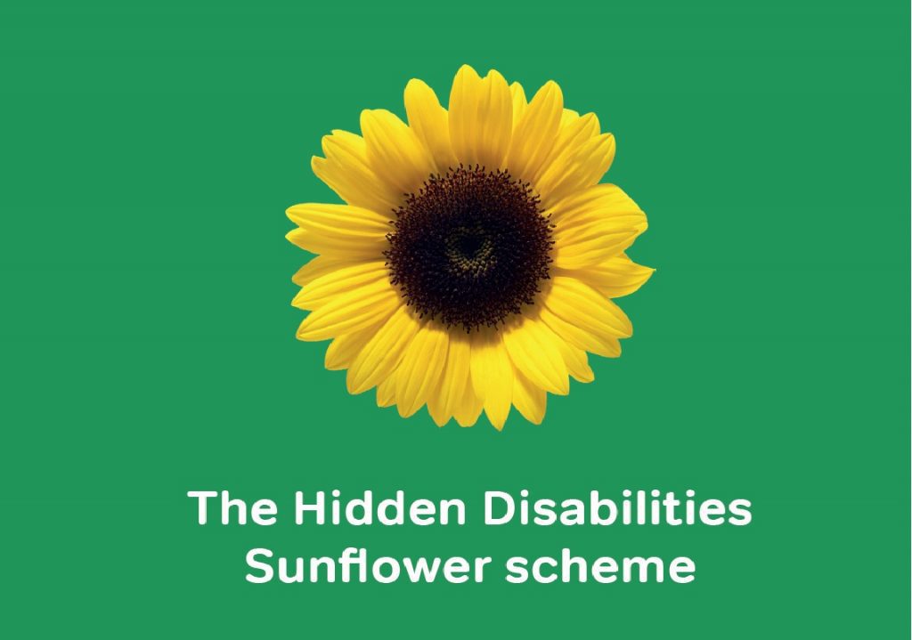 Hidden Disabilities logo Hidden Disabilities Sunflower Scheme