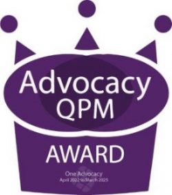 QPM AWARD One Advocacy colour